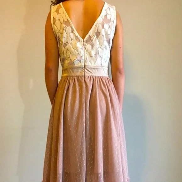 NWT Anthropologie Floral Lace Dress Tulle … - Picture 5 of 7